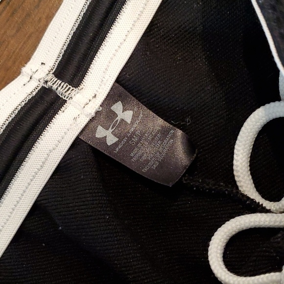 Under Armour Grey & Black Sweat Joggers Set S XS - Picture 9 of 10